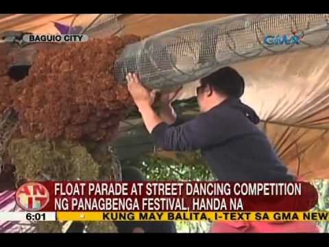 UB: Float parade at street dancing competition ng Panagbenga Festival, handa na