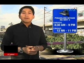 Saksi: Pinaikling biyahe ng MRT para sa pagpapalit sa mga sirang riles, tuloy na ngayong weekend