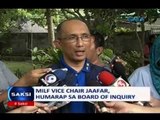 Saksi: Official report tungkol sa pagsunog sa kubo ni Marwan, hinihintay ng PNP