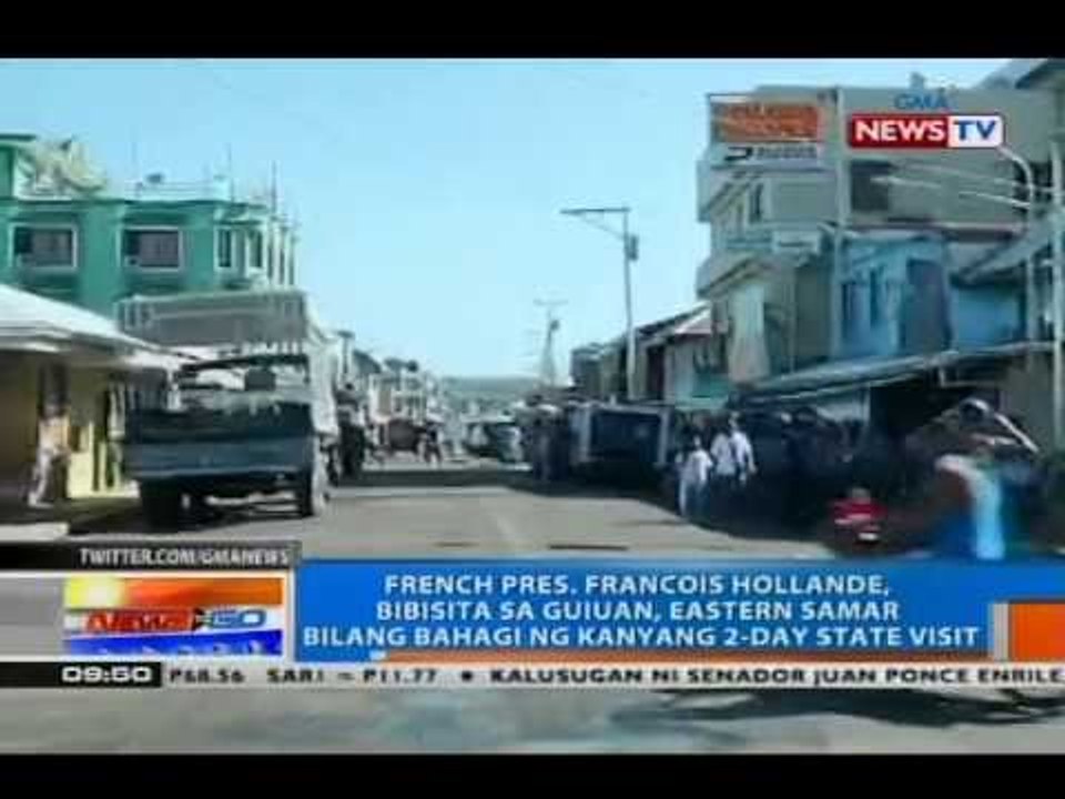 NTG: French Pres. Francois Hollande, bibisita s...