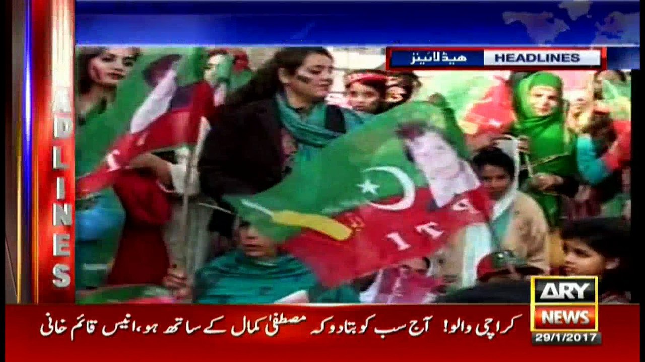 Headlines 1900 29th January 2017