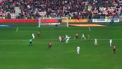 Alessane Plea Goal HD - Nice 1-0 Guingamp 29.01.2017
