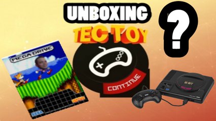 UNBOXING DO NOVO MEGA DRIVE E O PREÇO