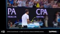 Roger Federer/Rafael Nadal : les moments forts de la finale de l'Open d'Australie (vidéo)