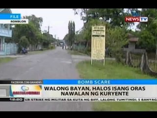 BT: Bus terminal, nabulabog ng bomb scare sa gitna ng brownout