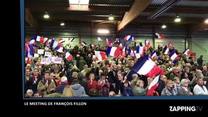 François Fillon : Pénélope Fillon au bord des larmes au meeting (vidéo)