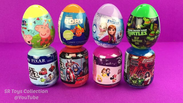 Toys Surprise Peppa Pig Finding Dory Disney Frozen Marvel Avengers Justice League Mini Figz for Kids