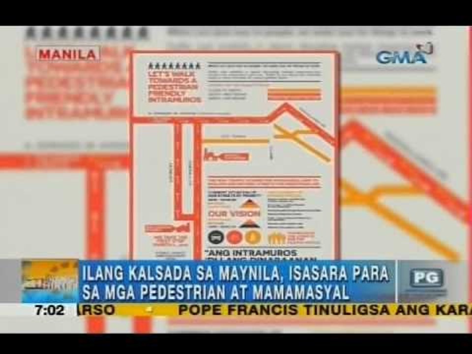 Roads near Manila's tourist spots closed to cars for tourism | Unang Hirit