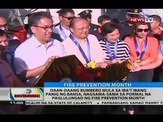 Daan-daang bumbero mula sa iba't ibang panig ng bansa, nagsama-sama