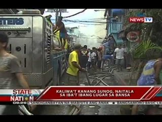 SONA: 100 bahay sa Parañaque, natupok sa sunog kanina