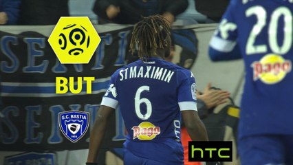 But Allan SAINT-MAXIMIN (26ème) / SC Bastia - SM Caen - (1-1) - (SCB-SMC) / 2016-17