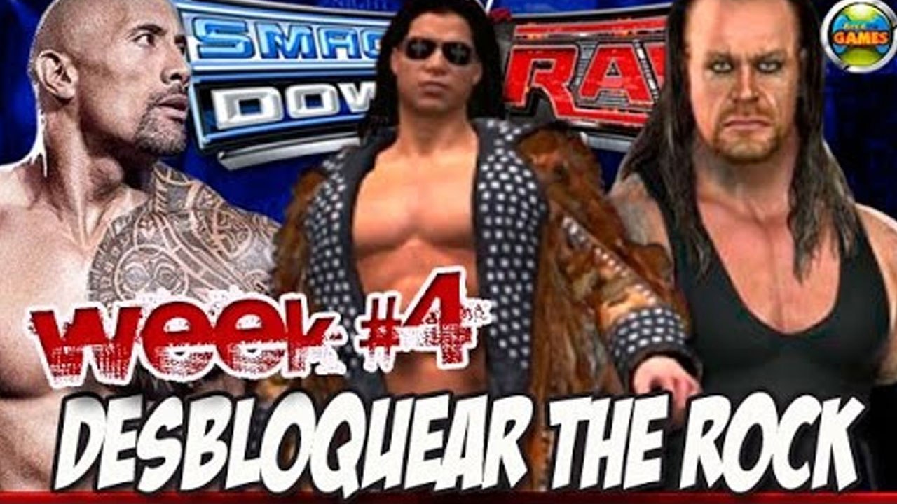 WWE Desbloquear The Rock SvR 2011 Week4