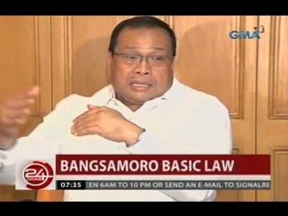 24 Oras: Panukalang Bangsamoro Basic Law, dapat amyendahan ayon sa ilang mambabatas