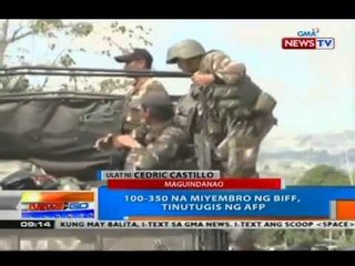 NTG: All-out offensive ng AFP vs. BIFF, target tapusin ngayong Miyerkules