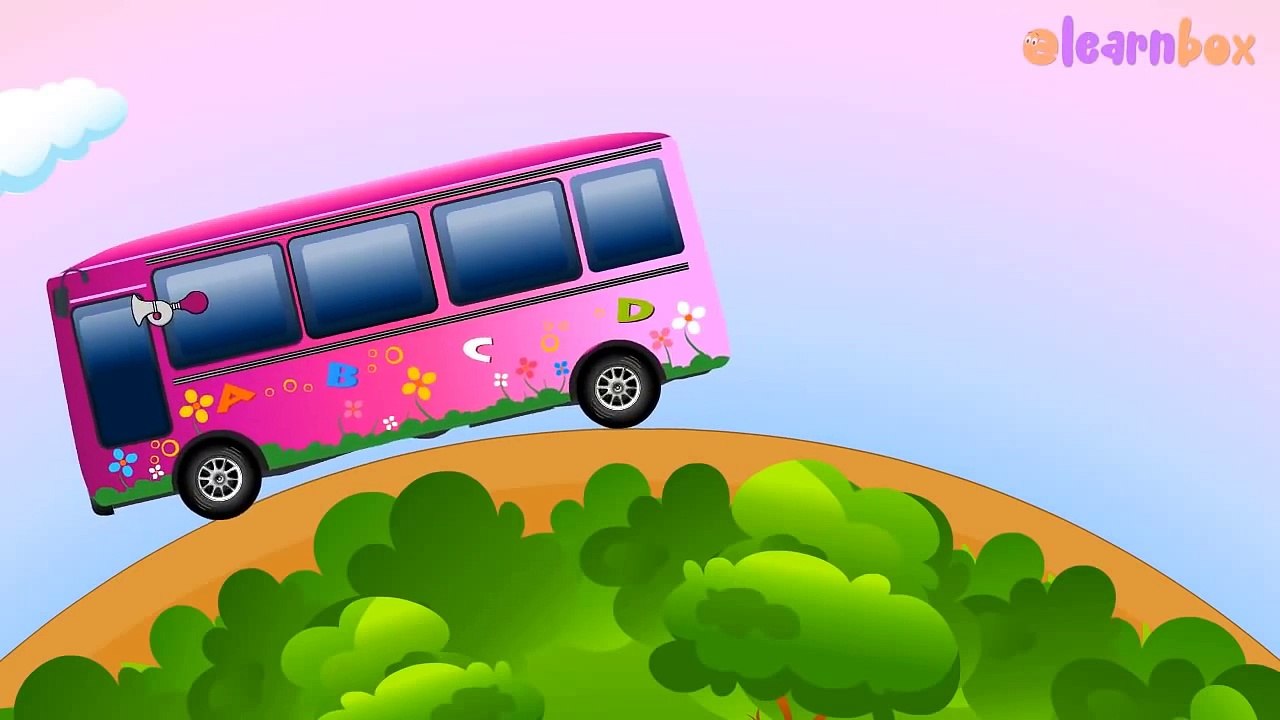 Wheels On The Bus Nursery Rhyme - ABC Song - Bird Names - Vegetables Song