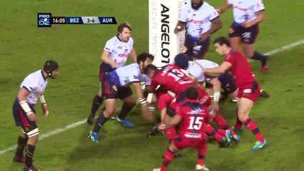 J19 : Résumé Béziers - Stade Aurillacois