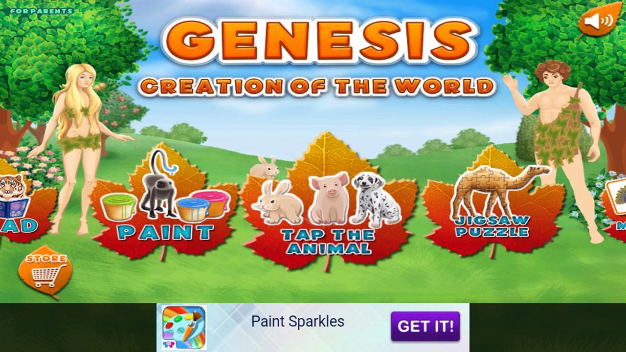Genesis: Creation of the world - Android gameplay TabTale Movie apps free kids best top learn
