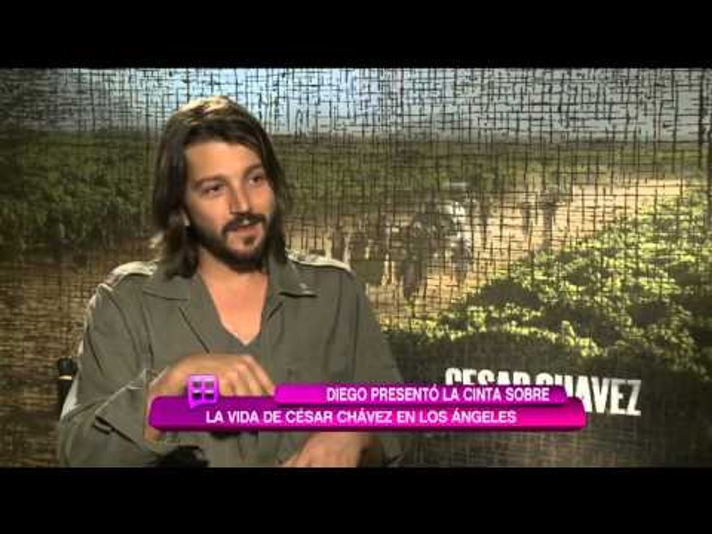 ⁣Diego Luna presentó en los Ángeles su más reciente documental