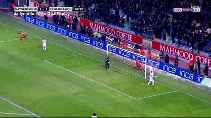 Welliton Goal HD - Kayserispor 3 - 1 Fenerbahce - 29.01.2017