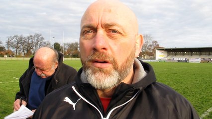 Esteban Devich après la victoire de l'USC face à Blagnac (images M.Bouzzit)