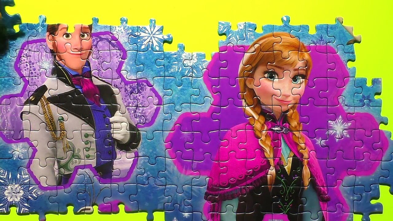FROZEN Puzzle Games Disney Toys Elsa, Anna, Kristoff, Sven, Olaf Puzzles Game Kids Toys