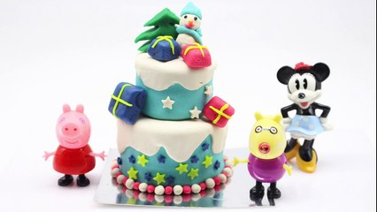 Play Doh Peppa Pig Cake Dough - Play doh Christmas snowman -Tarta de Cumpleaños Bolo de Aniversário