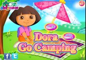 Dora The Explorer Episode - Dora Go Camping Game Episode for Children play do playdoh