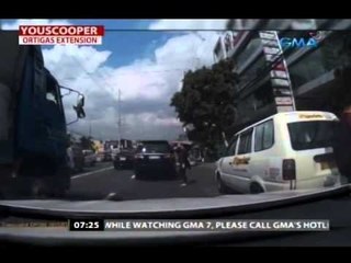 24Oras: Lalaking naka-bisikleta, nasalpok ng truck
