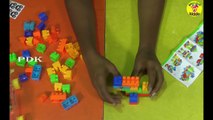 Puzzles House For Kids | How to Make Puzzle Designs With Plastic Toys For Children