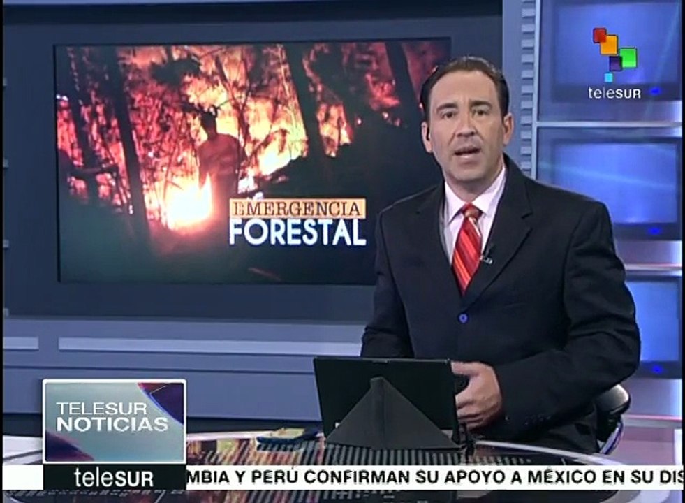 Ofrece balance pdta. chilena sobre incendios forestales