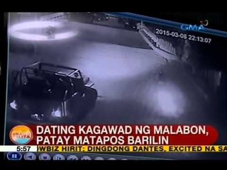 UB: Ex-kagawad ng Malabon, patay matapos barilin
