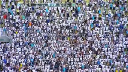 Gols Santos 5x1 Kenitra AC - Amistoso 28/01/2017