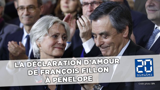 La déclaration d'amour de François Fillon à Penelope