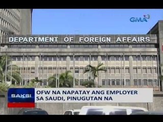 Saksi: OFW na napatay ang employer sa Saudi, pinugutan na