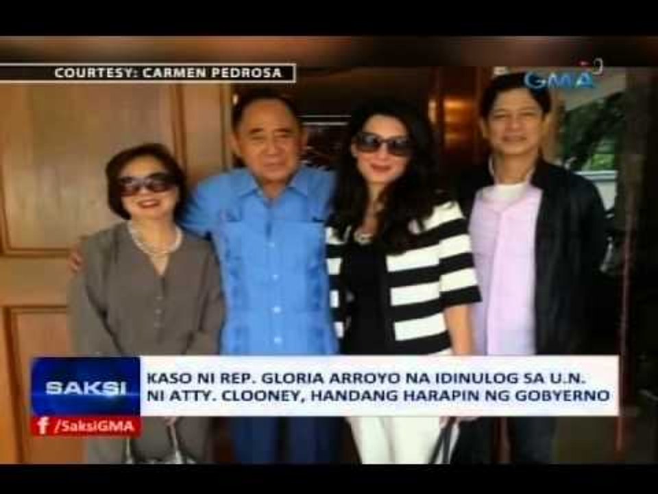 Kaso ni Rep. Arroyo na idinulog sa UN ni Atty. Amal Clooney, handang harapin ng gobyerno