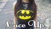 DIY   Customização T-Shirts Lace Up ♥ Customização de Blusa  Lace Up   DIY LACE UP TOPS