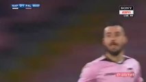 Ilija Nestorovski Goal HD - Napoli 0-1 Palermo - 29.01.2017 HD