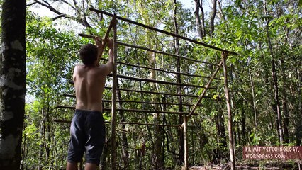 Primitive Technology: Making A Bed Shed