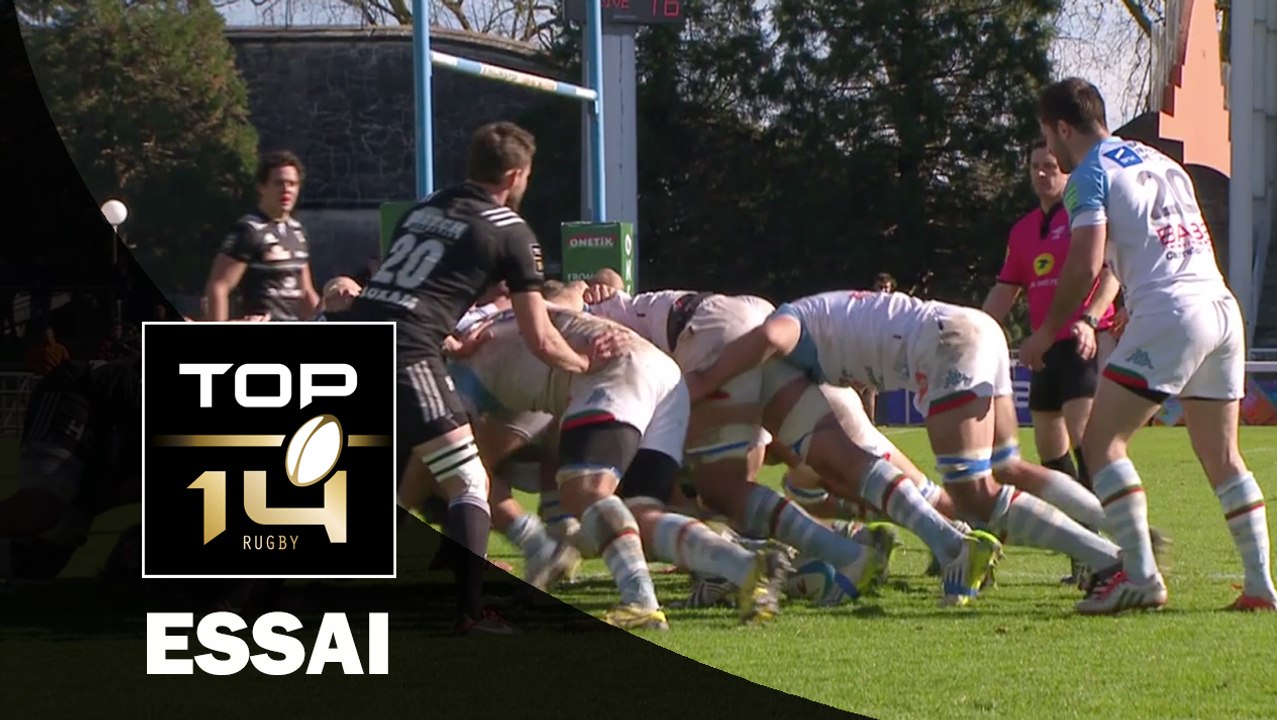 TOP 14 ‐ Essai de Pénalité (AB) – Bayonne-Brive – J17 – Saison 2016/2017