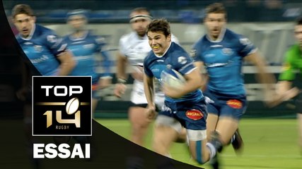 TOP 14 ‐ Essai Antoine DUPONT (CO) – Castres-Montpellier – J17 – Saison 2016/2017