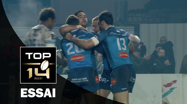 TOP 14 ‐ Essai Rory KOCKOTT (CO) – Castres-Montpellier – J17 – Saison 2016/2017