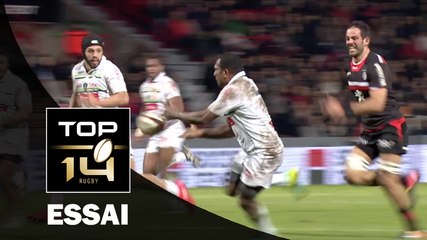 TOP 14 ‐ Essai Julien FUMAT (SP) – Toulouse-Pau – J17 – Saison 2016/2017