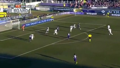 Fiorentina 2-0 Genoa 29-01-2017