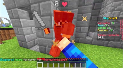 Minecraft: EGG WARS - MATEI O CARA NA MÃO #NUB ( 60fps )