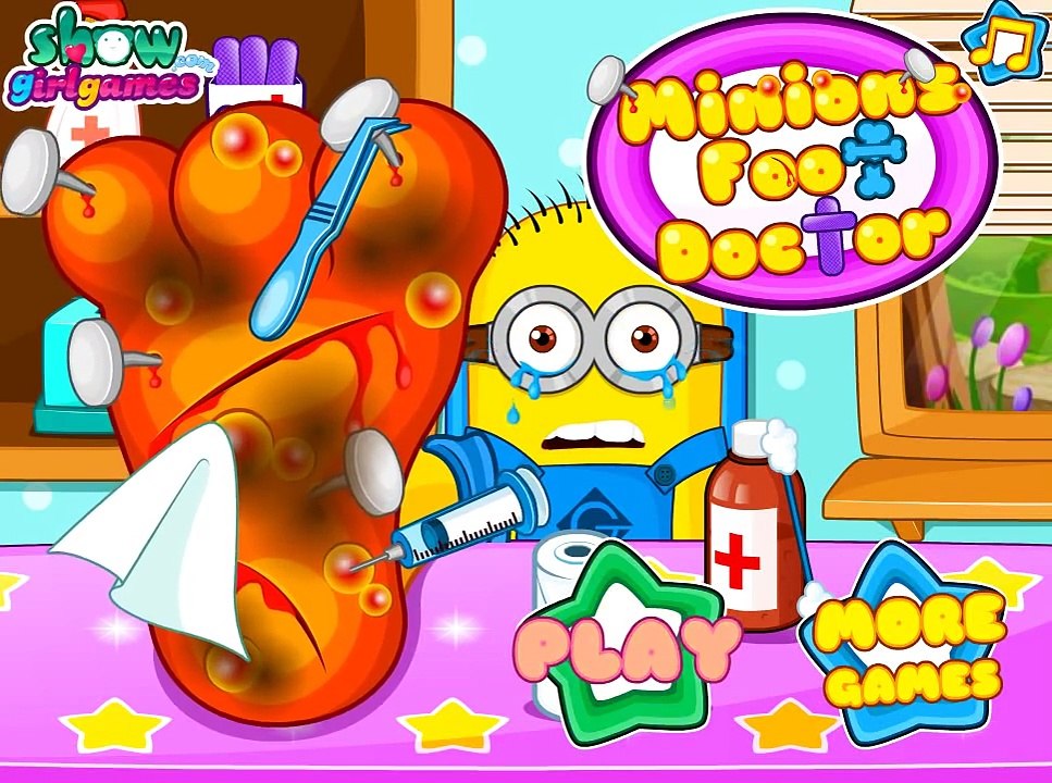 Minions Foot Doctor - Best Baby Games For Kids