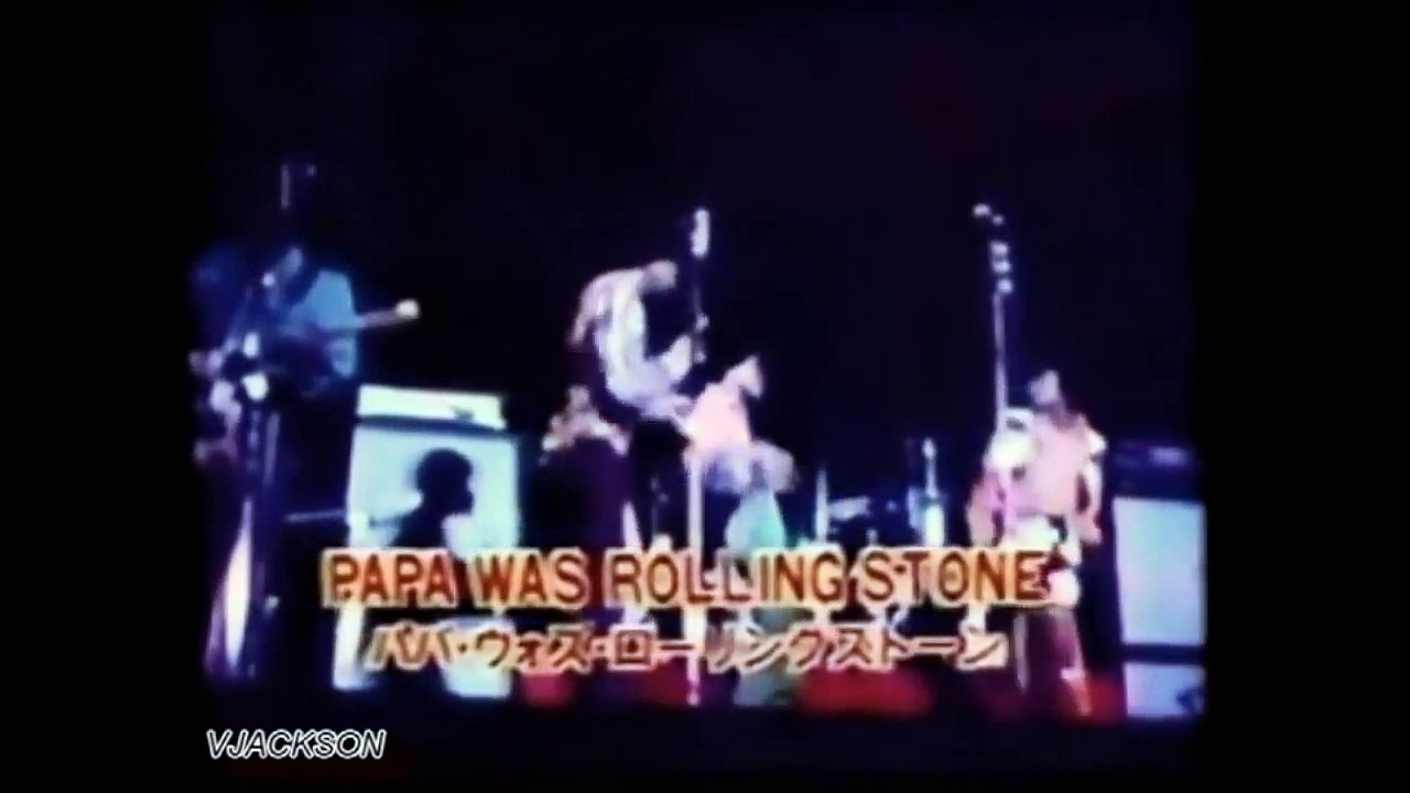 THE JACKSON 5 PAPA WAS A ROLLING STONES OSAKA JAPAN 30 AVRIL 1973 60fps
