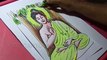 How to Draw Lord buddha Color Drawing