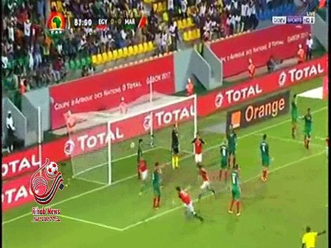 هدف مباراة ( مصر 1-0 المغرب ) كأس الأمم الأفريقية -ربع نهائى- الجابون