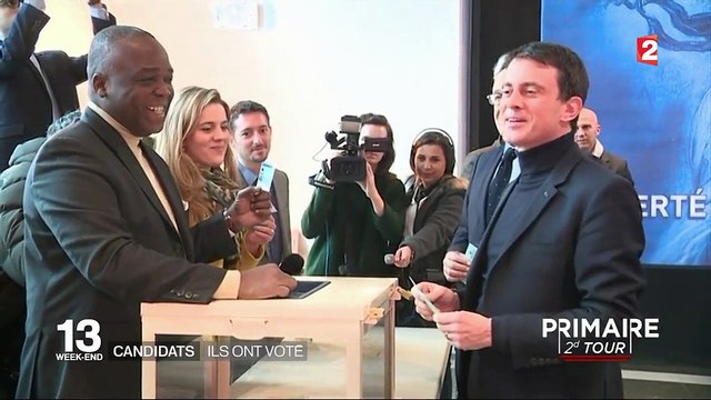 Primaire de la gauche : les candidats et cadres du Parti socialiste ont voté