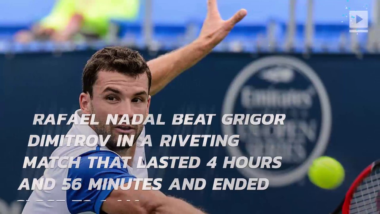 Rafael Nadal to take on Roger Federer after epic win